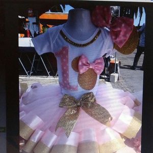 Minnie mouse birthday outfit